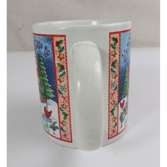 Vintage Houston Harvest Keep Friends Close To Your Heart 3.75" Coffee Cup #31863 - Picture 5 of 7